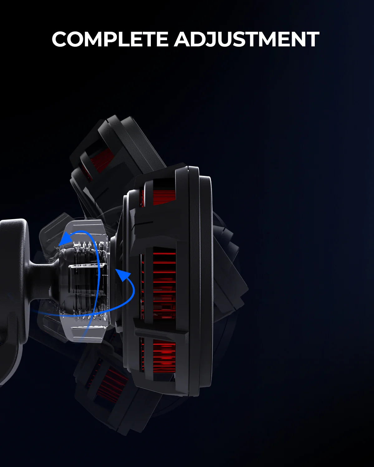 AUKEY HD-M12 MagLink Freeze MagSafe Wireless Charging with Cooling System Phone Mount