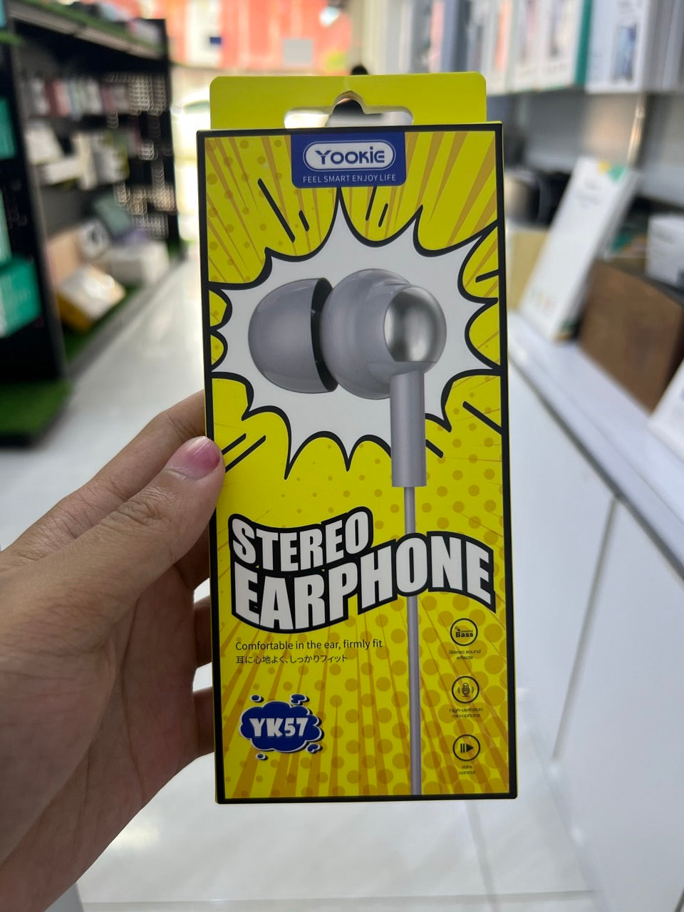 YOOKIE YK57 STEREO EARPHONE