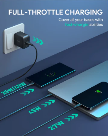 AUKEY PA-B2T Omnia II 45w Wall Charger