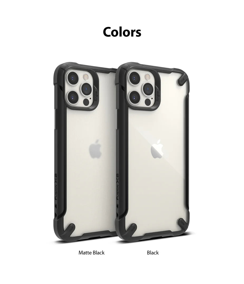 RINGKE Fusion X2 Matte Case iPhone 12/12Pro