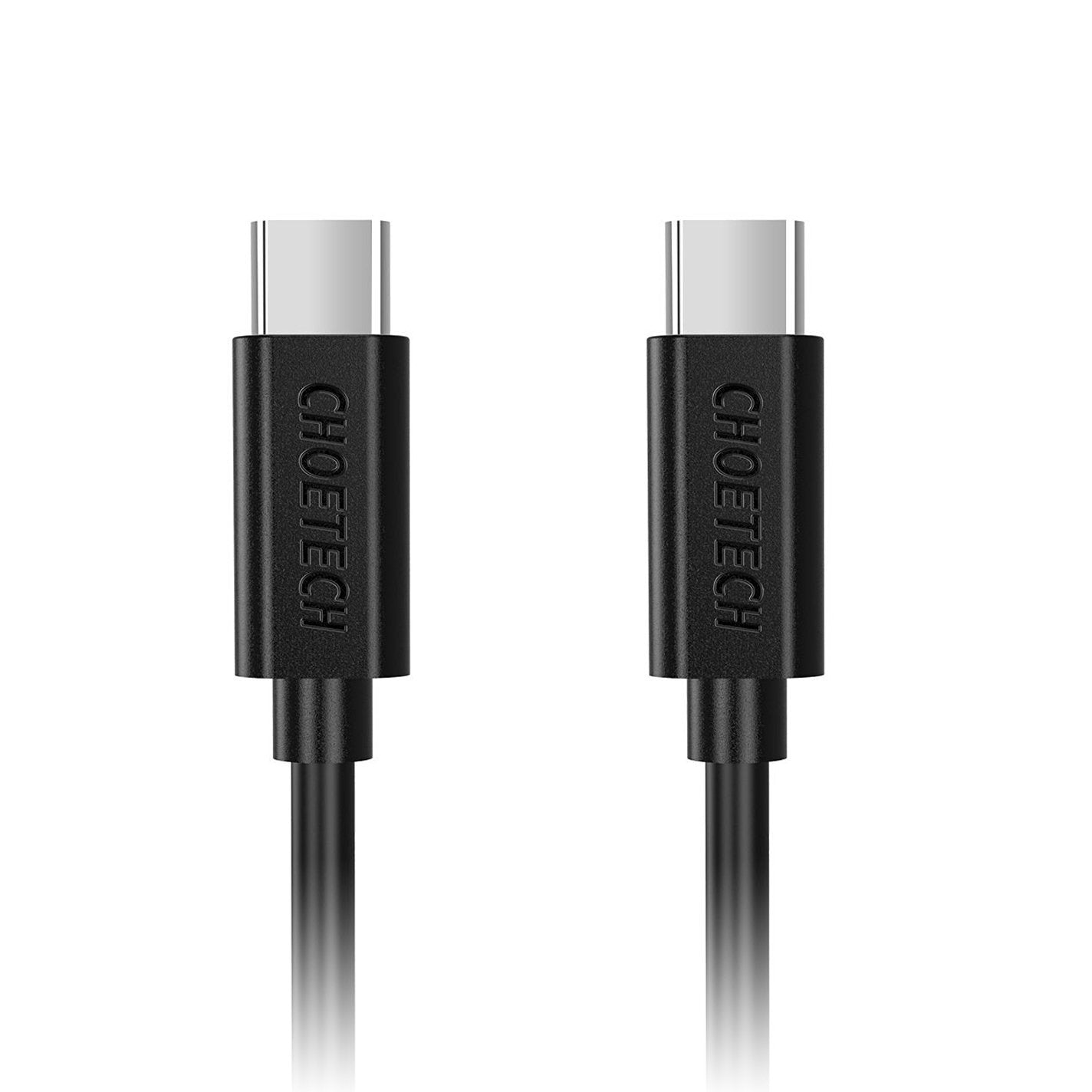 CHOETECH CC0003 USB-C to USB-C Cable 2M Black