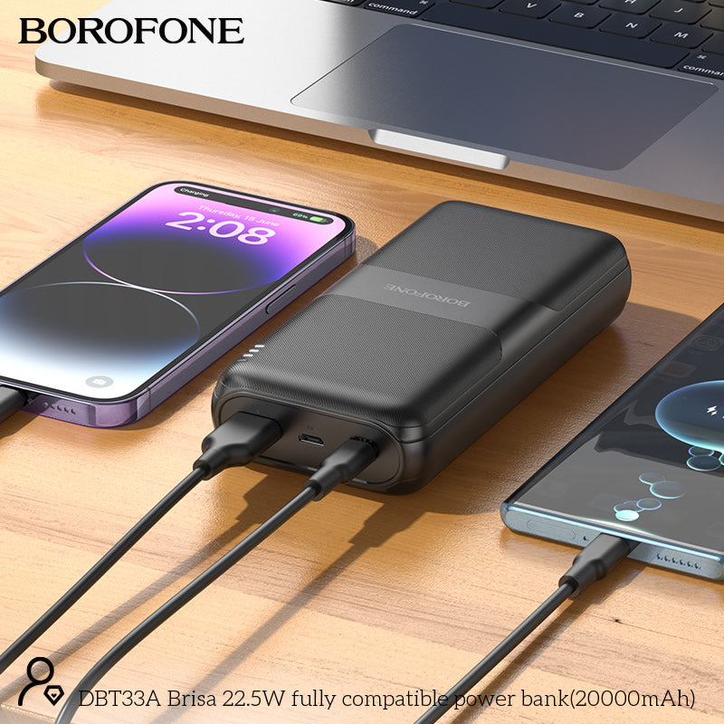 BOROFONE DBT33A 20000mAh Power Bank