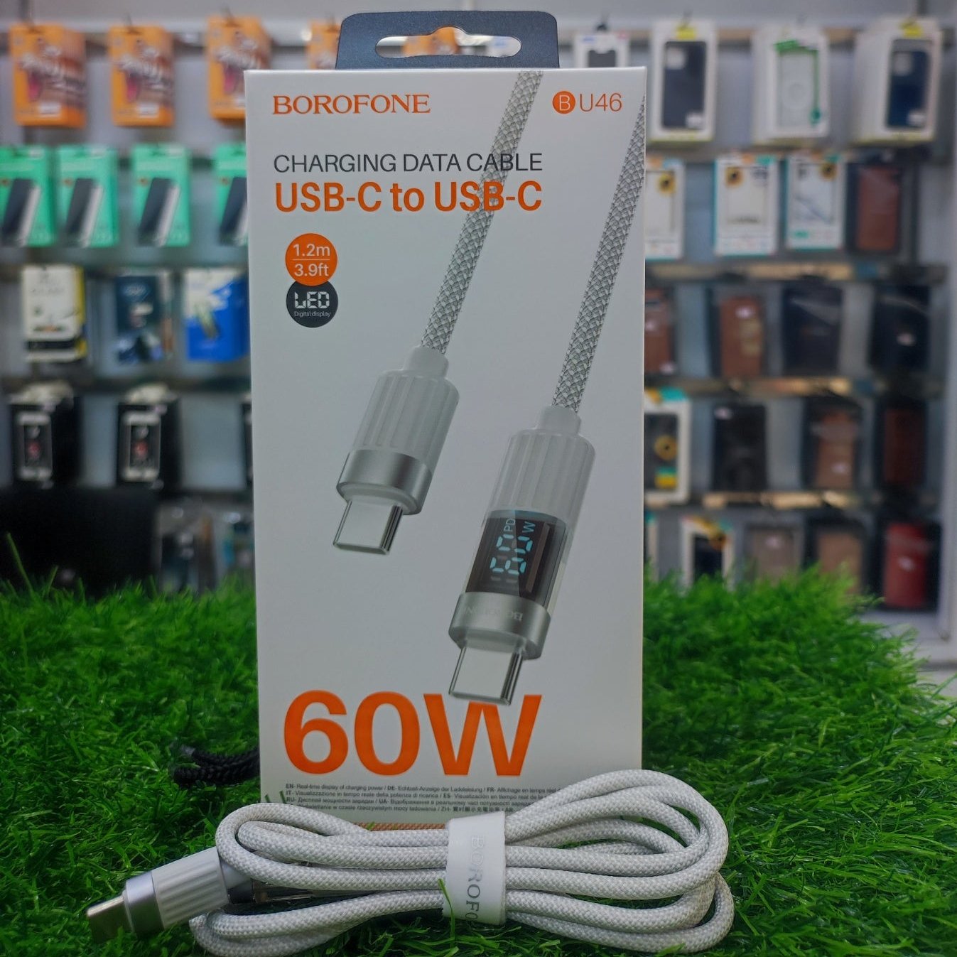 BOROFONE BU46 Charging Data Cable (USB-C to USB-C)