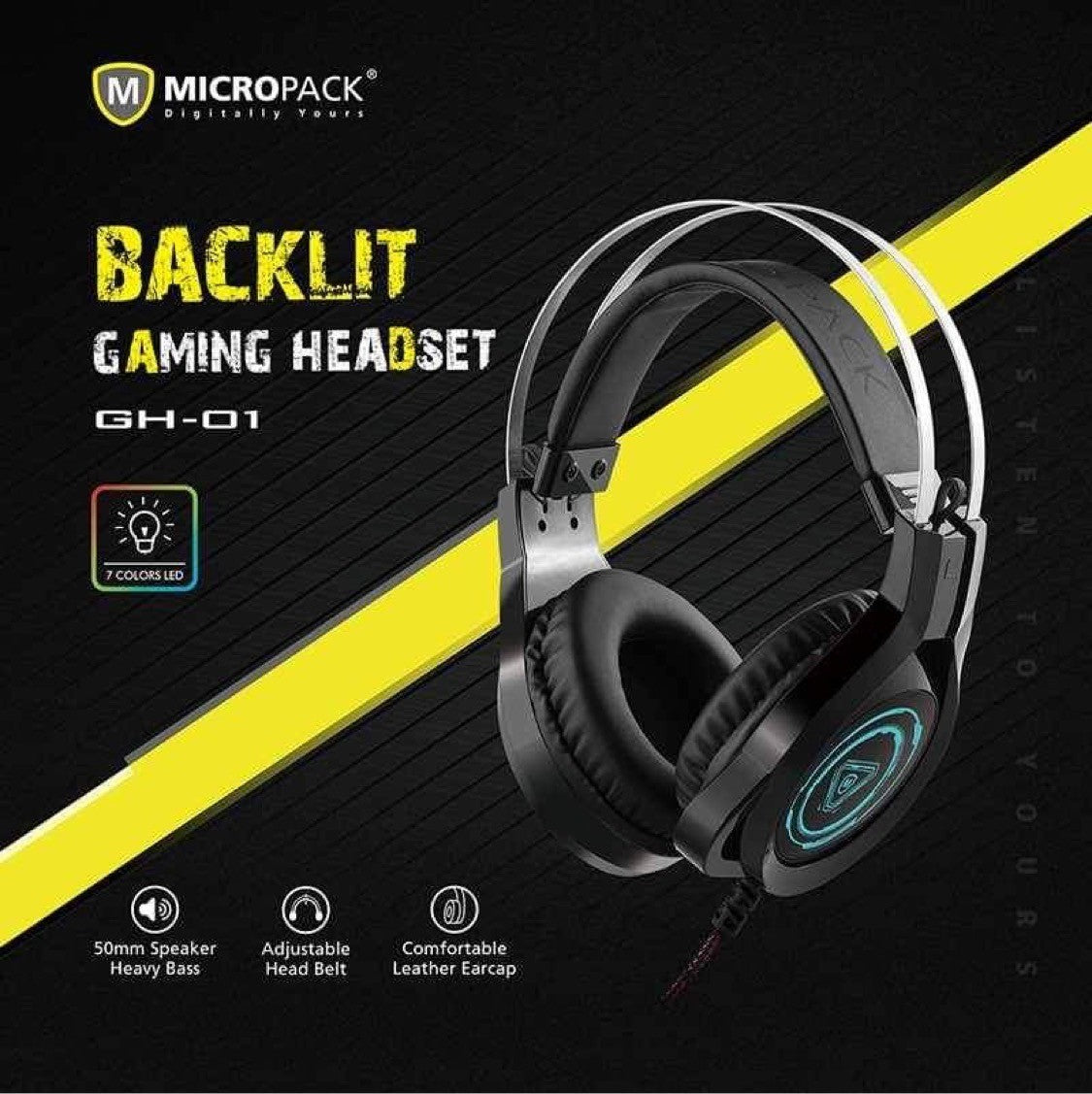 MICROPACK GH01 Wired Gaming Headset