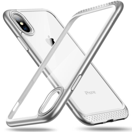 ESR Bumper Hoop Lite Case for iPhone XS Max (Silver)