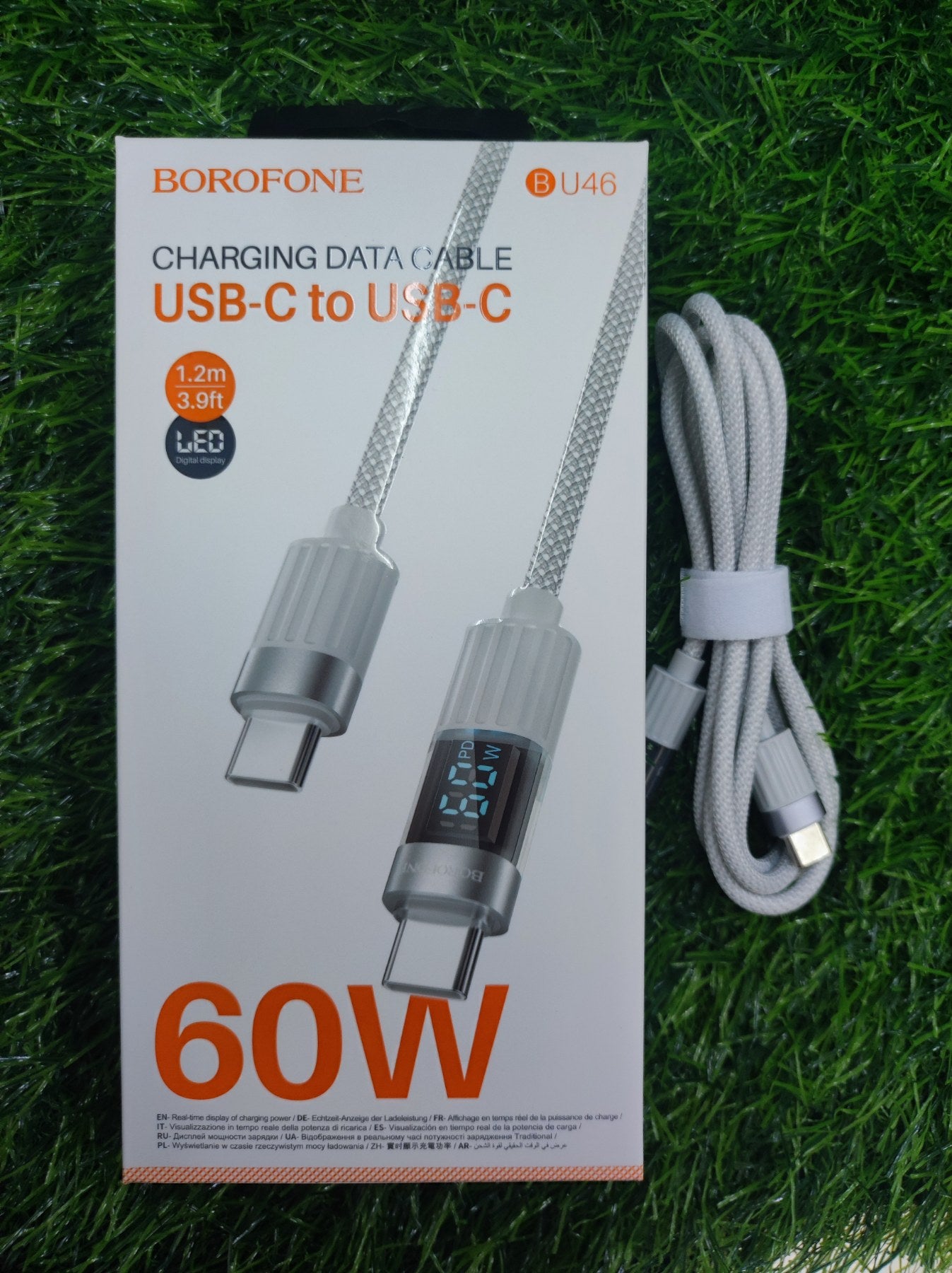 BOROFONE BU46 Charging Data Cable (USB-C to USB-C)