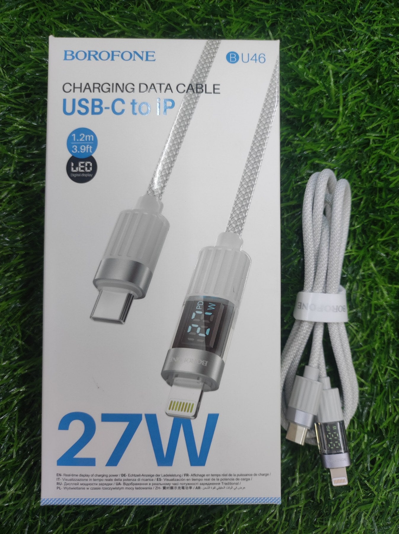 BOROFONE BU46 Charging Data Cable (USB-C to Lighting)