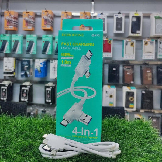 BOROFONE BX73 4-in-1 Fast Charging Data Cable