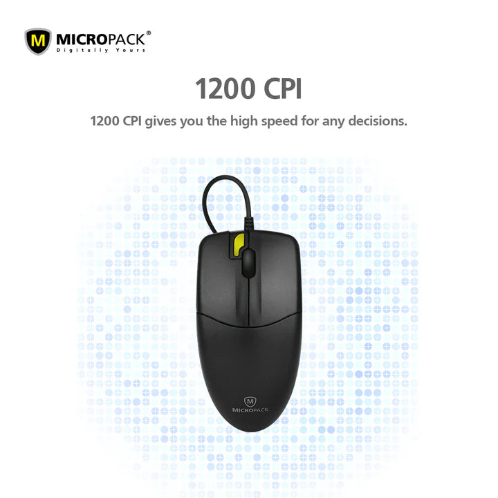 MICROPACK M106 Wired Optical Mouse