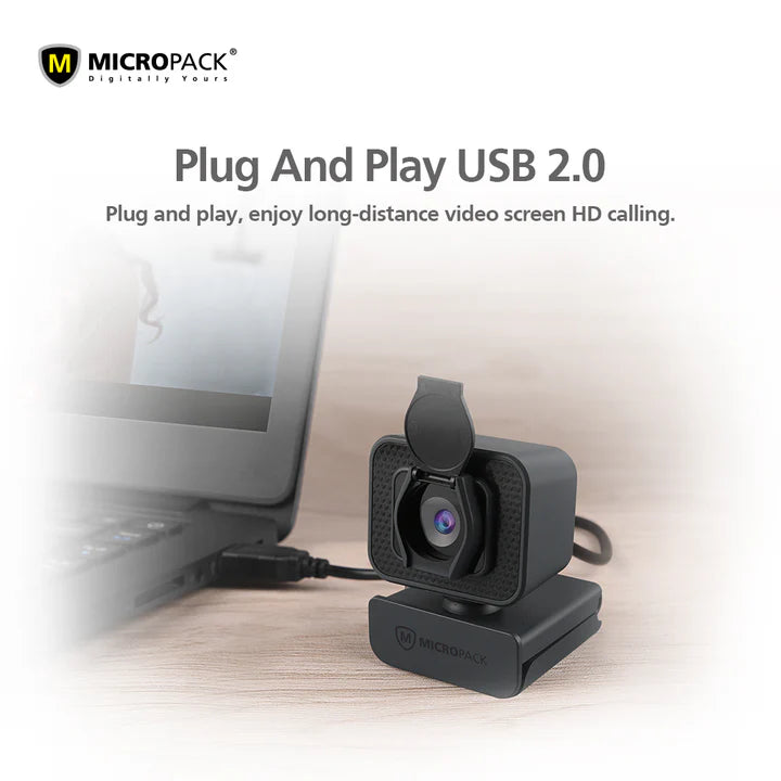 MICROPACK MWB15 Laptop Camera 1080P FHD Webcam