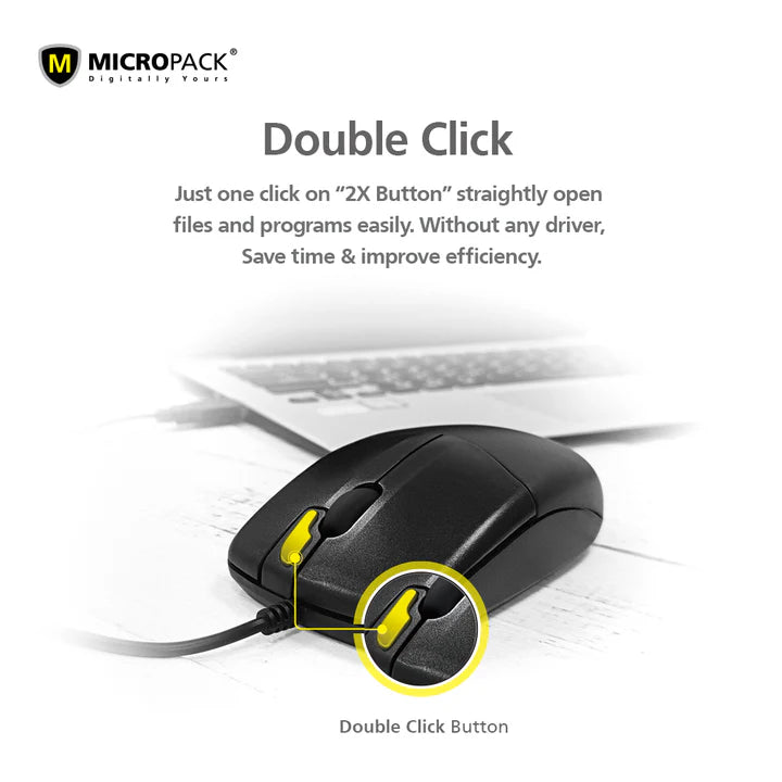 MICROPACK M106 Wired Optical Mouse