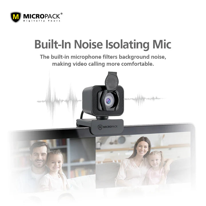 MICROPACK MWB15 Laptop Camera 1080P FHD Webcam