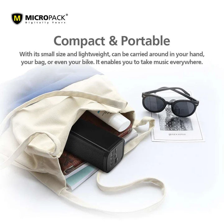 MICROPACK MS220B Multimedia Bluetooth Wireless Portable Speaker