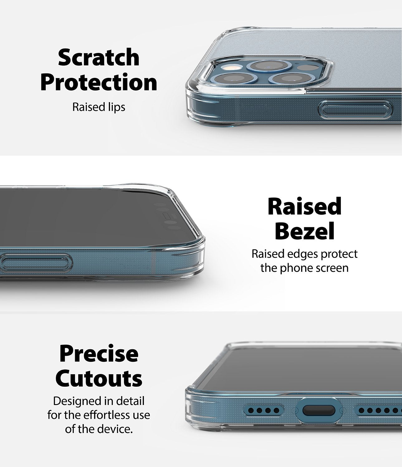 RINGKE Fusion Matte Clear Case iPhone 12/12Pro/12Promax