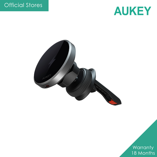 AUKEY HD-MC13 MagFusion Dash Qi2 Magnetic Fast Wireless Charging Phone Mount