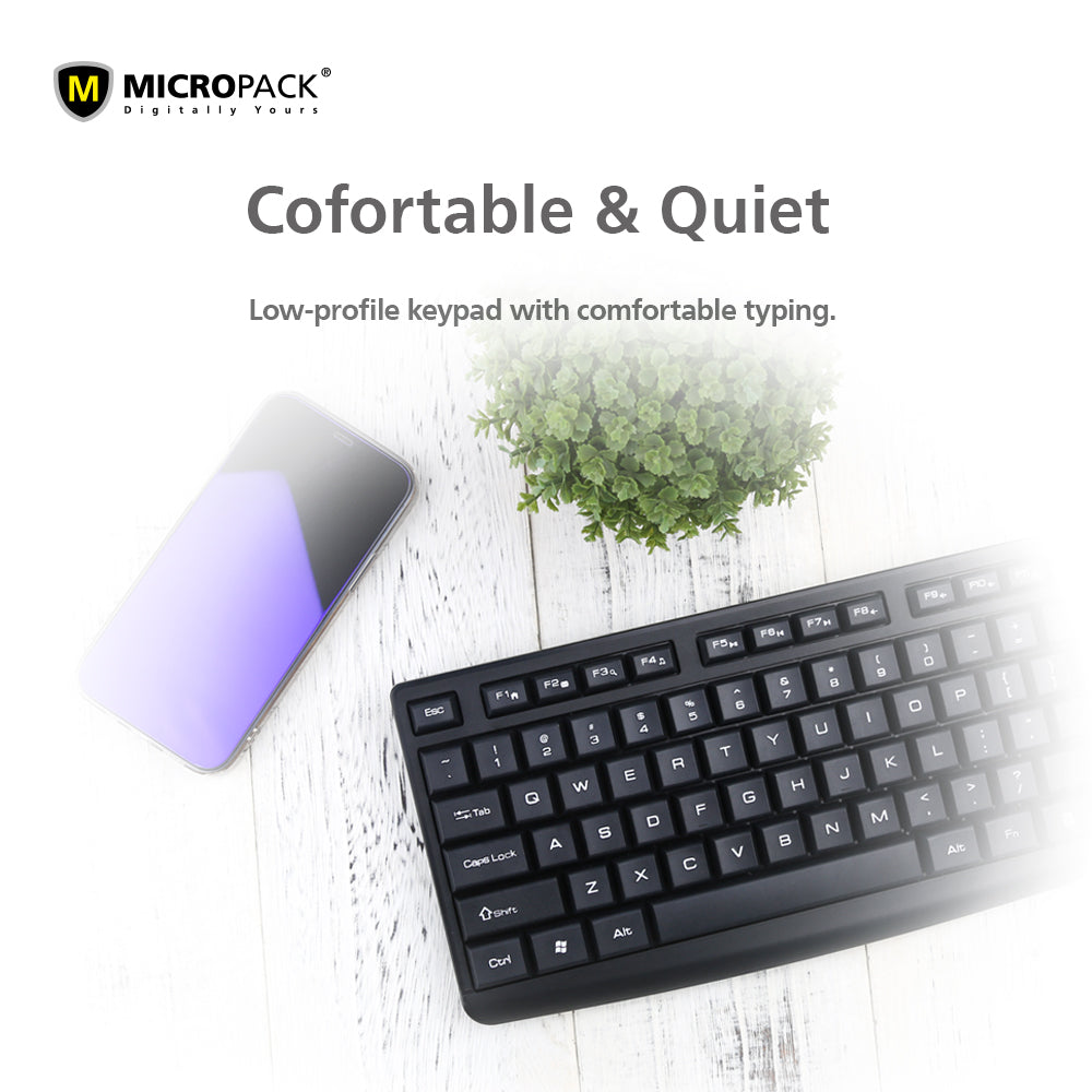 MICROPACK K-206 Classic Wired Keyboard