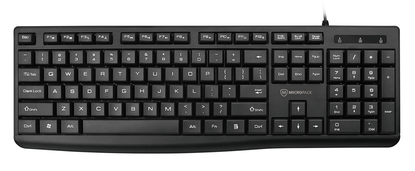 MICROPACK K-206 Classic Wired Keyboard