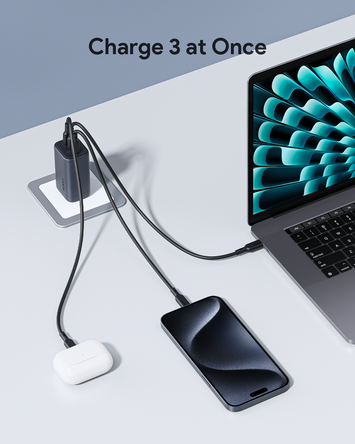 AUKEY PA-B6U Omnia II Mix 67W UFCS Charger