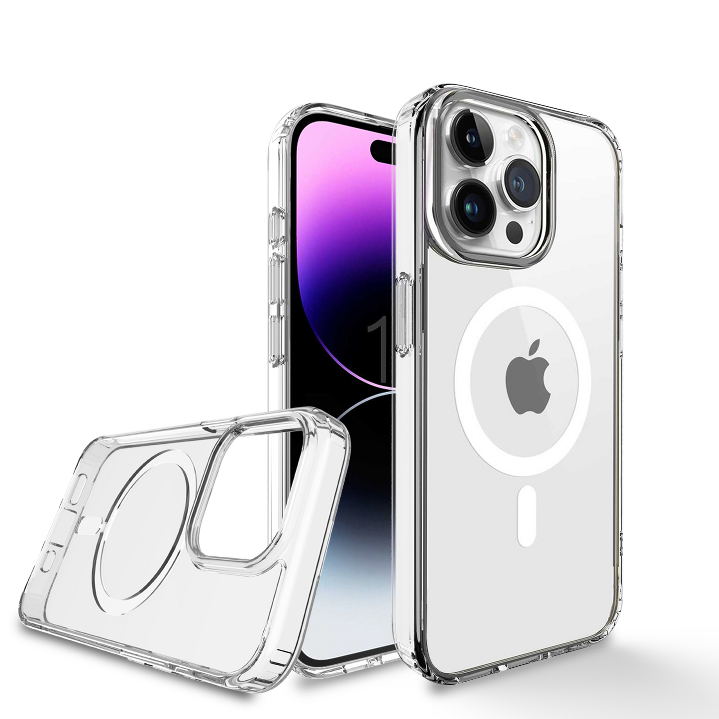 AUKEY PC-TM10 iPhone 15 Pro/15Pro Max Magnetic Clear Case