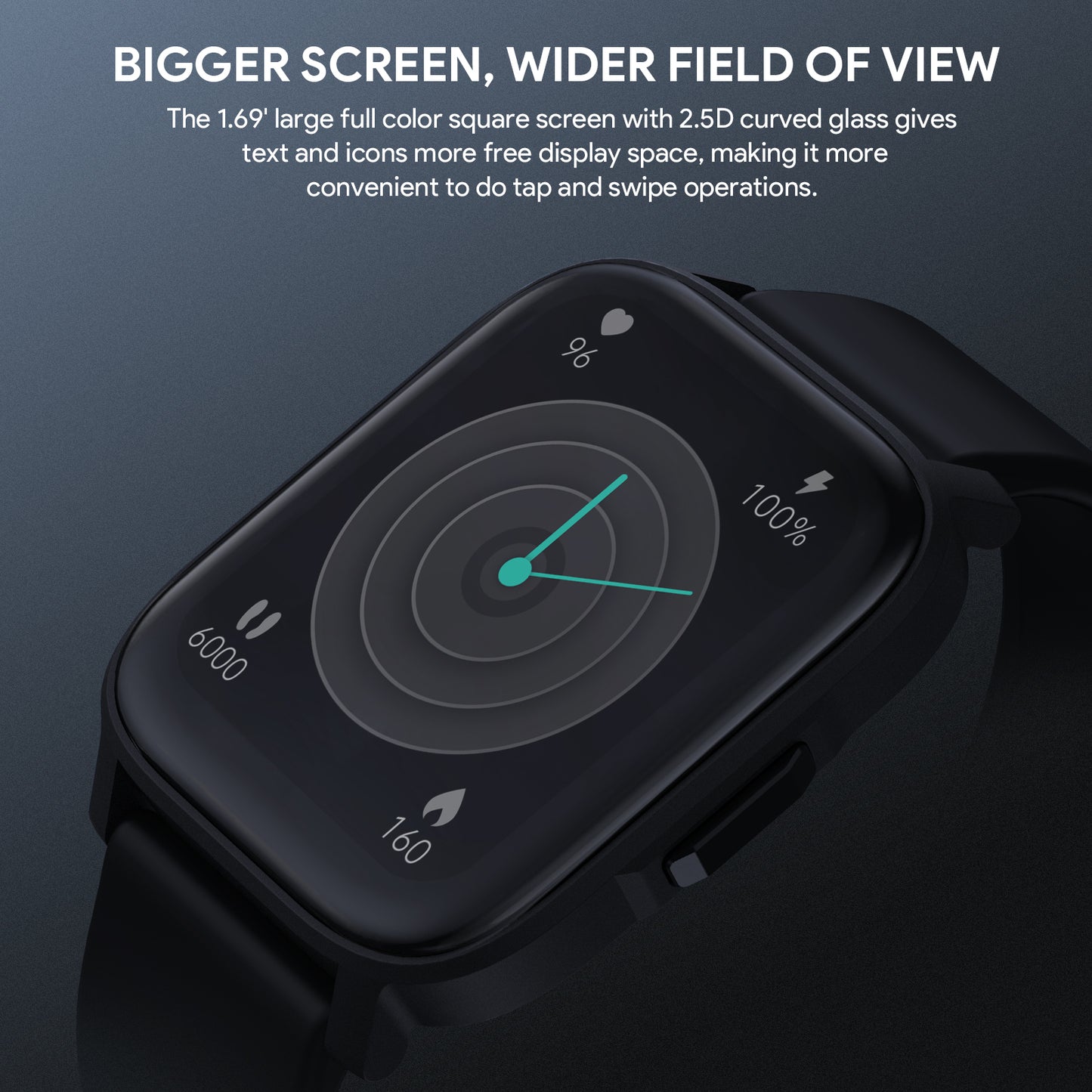 AUKEY SW-1S Smartwatch Fitness Tracker with 10 Sport modes tracking