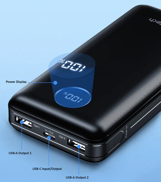 CHOETECH B653  PD45W 20,000mAh Power Bank