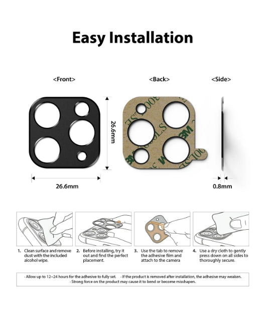 RINGKE Camera Styling for iPad Pro 2020 11" / 12.9"