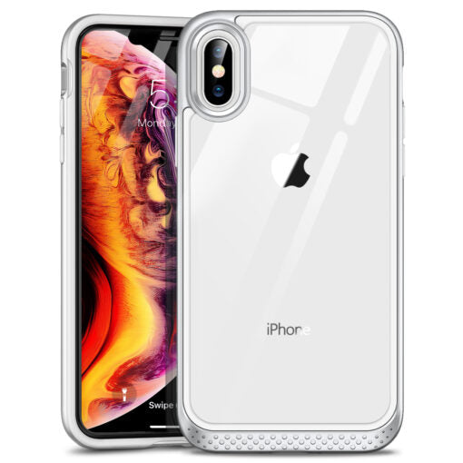 ESR Bumper Hoop Lite Case for iPhone XS Max (Silver)