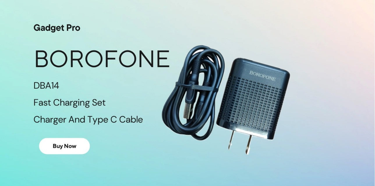 BOROFONE DBA14 Single Port Fast Charger Set