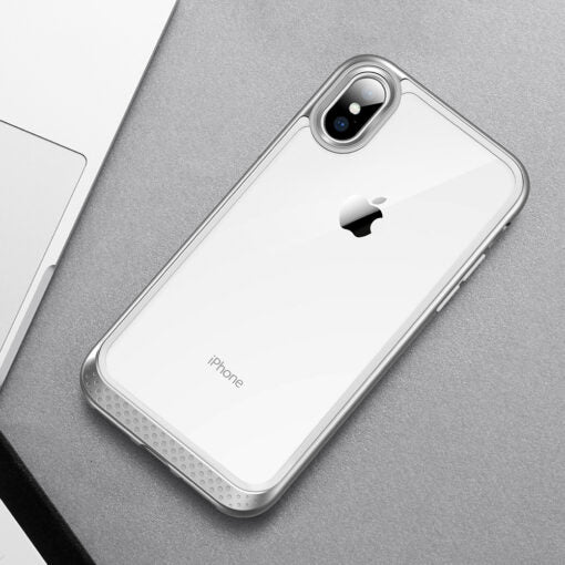 ESR Bumper Hoop Lite Case for iPhone XS Max (Silver)