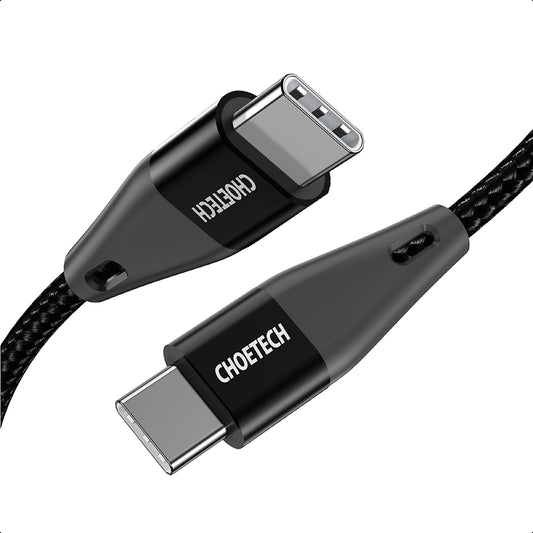 CHOETECH XCC-1003 USB-C to USB-C Cable 1.2M 3A PD 60W Black