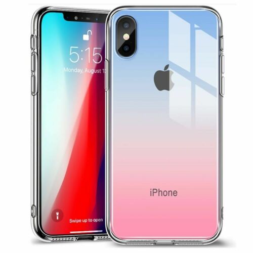 ESR Mimic Tempered Glass Case for iPhone XS Max Red Blue 9H Back Cover