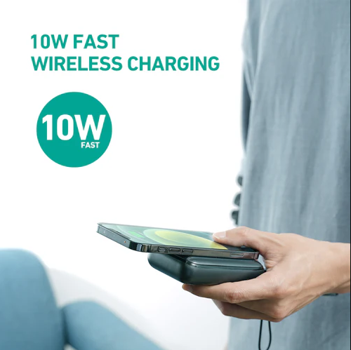 AUKEY PB-WL01S 10000mAh Basix Pro Mini Wireless Charging Power Bank