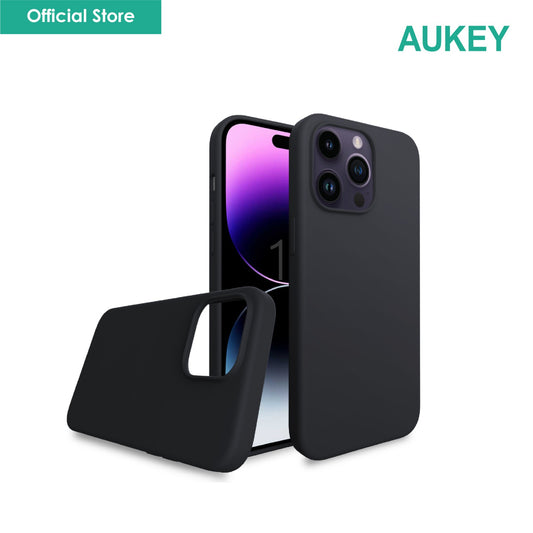 AUKEY PC-GJ10 iPhone 15 Pro / 15 Pro Max LiquidFlex Magnetic Liquid Silicone MagSafe Case