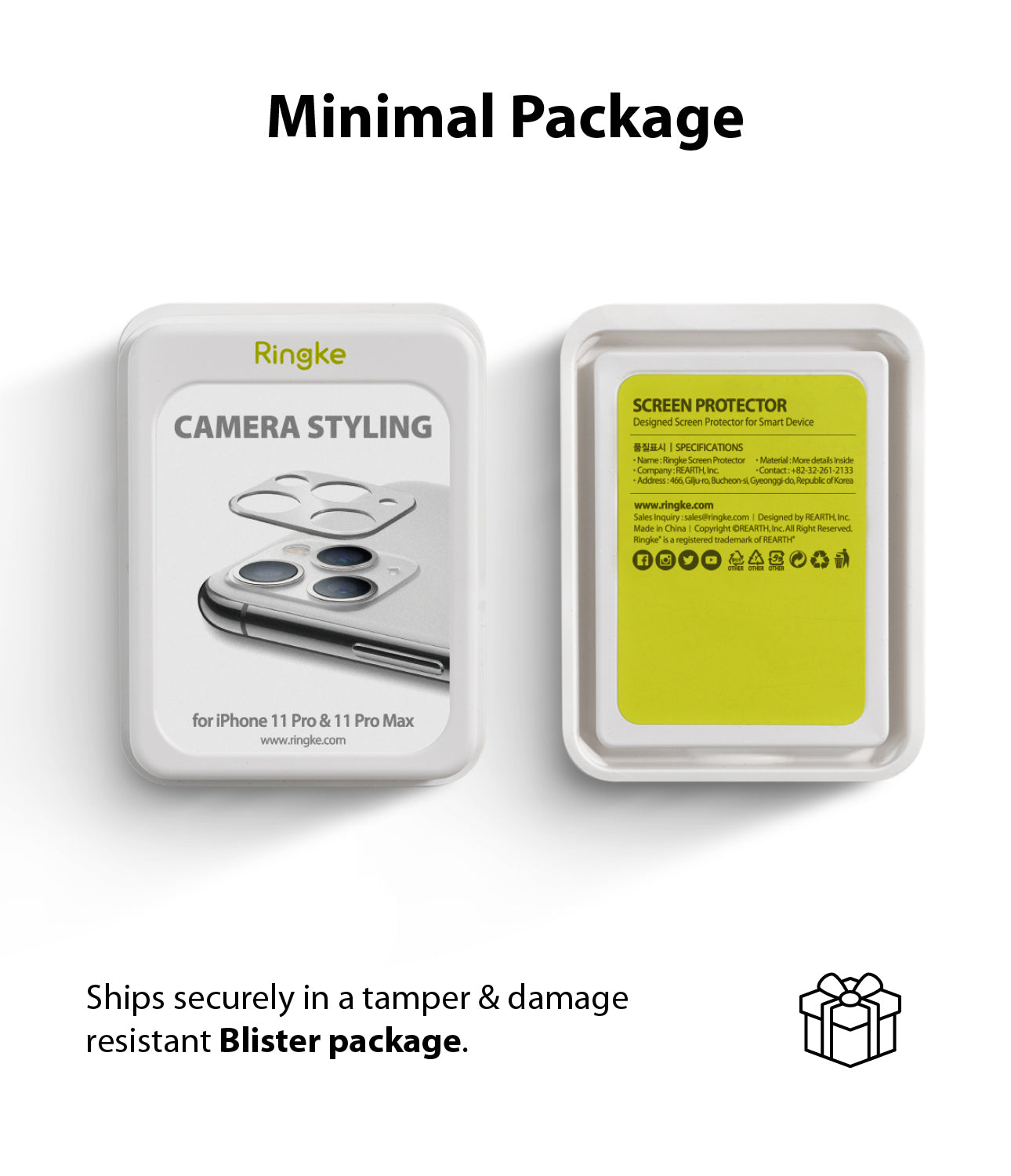 RINGKE Camera Styling for iPhone 11 Pro / 11 Pro Max