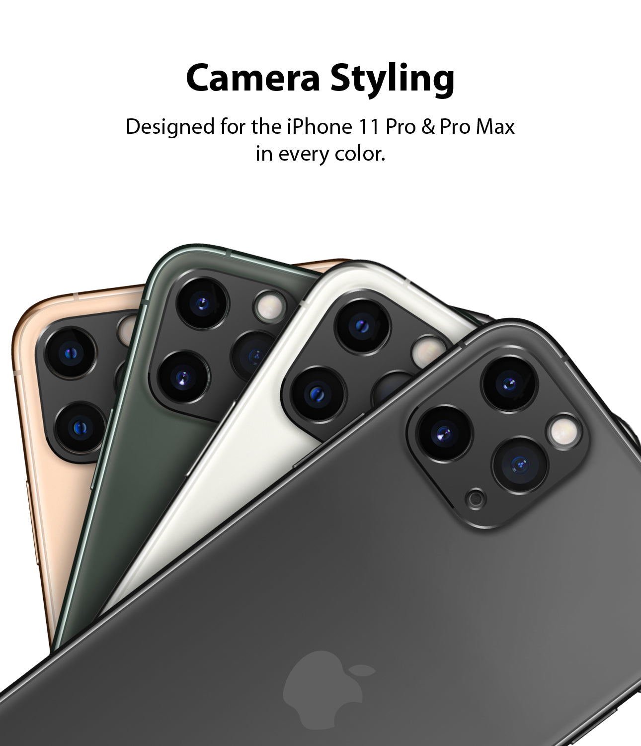 RINGKE Camera Styling for iPhone 11 Pro / 11 Pro Max