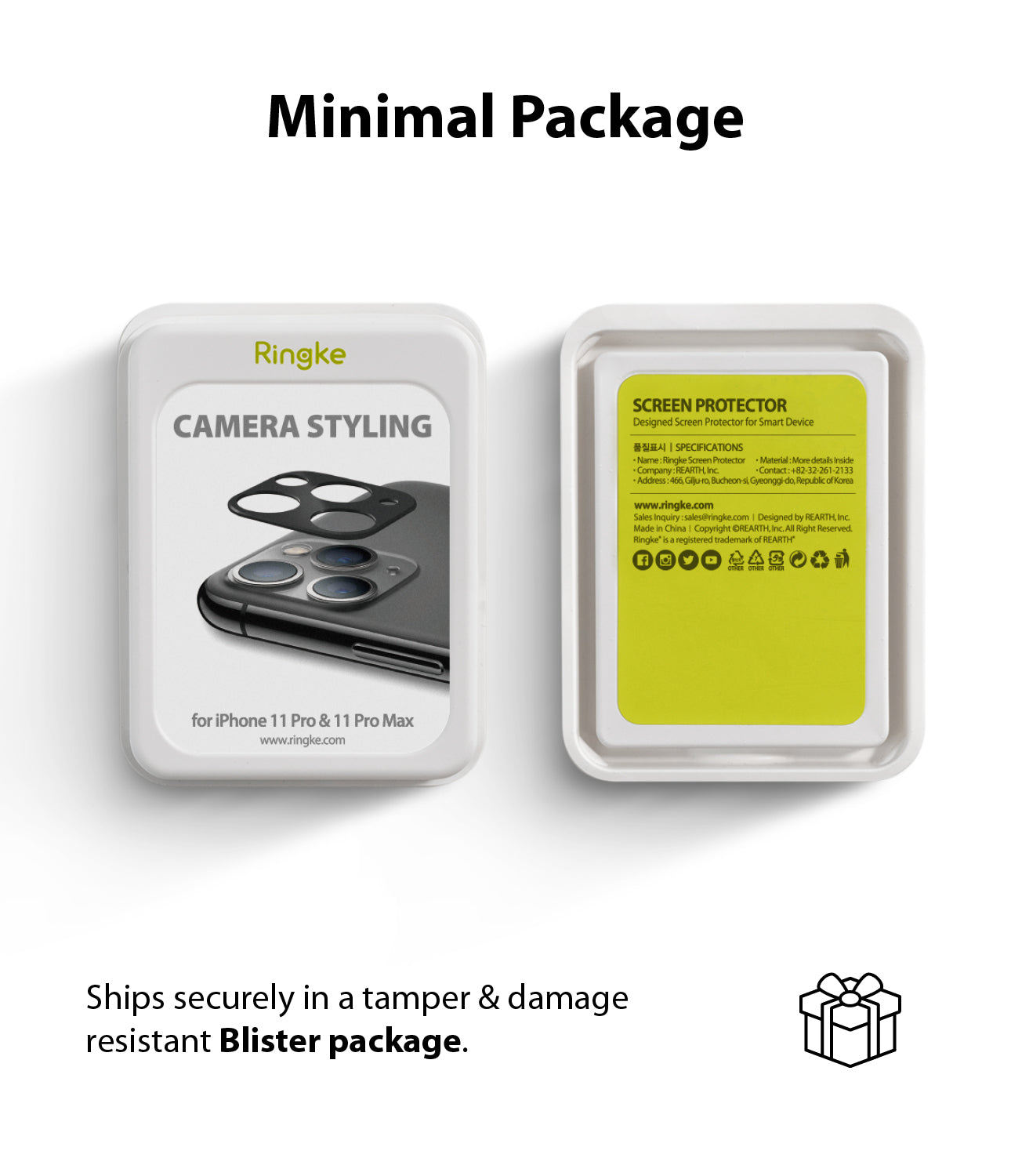 RINGKE Camera Styling for iPhone 11 Pro / 11 Pro Max