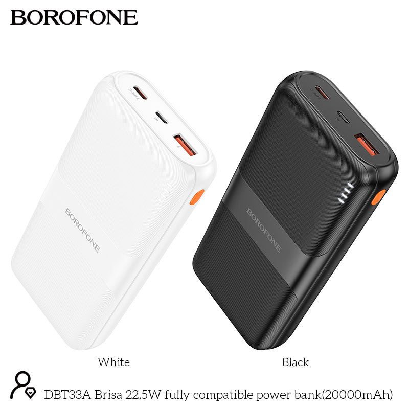 BOROFONE DBT33A 20000mAh Power Bank