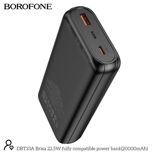 BOROFONE DBT33A 20000mAh Power Bank