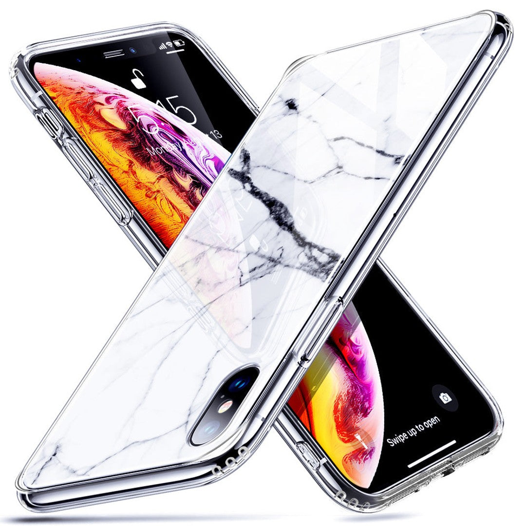 ESR Marble Glass Case for iPhone XS Max